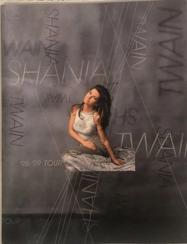 Shania Twain - Come On Over 98-99 Tour Concert Program Book - Image 2 of 3