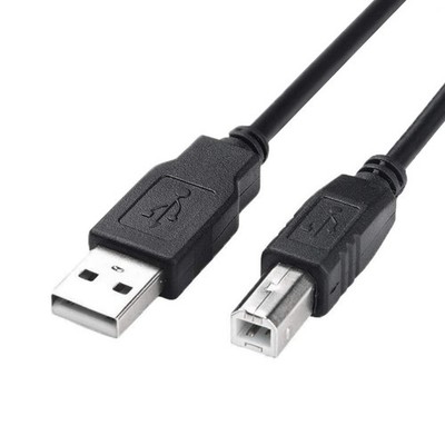 Printer to Computer USB Scanner Cable High Speed A Male B Cord 10FT 