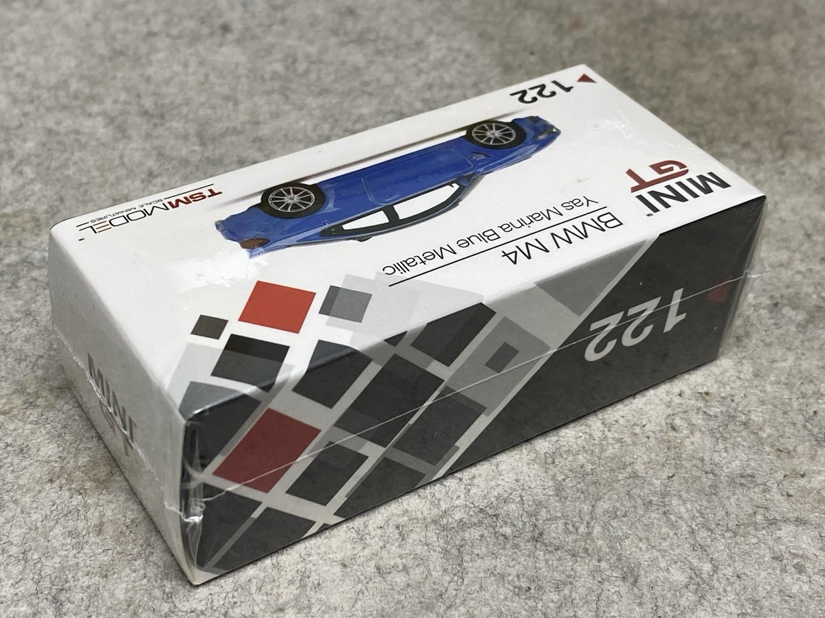 ミニカー MINI GT BMW M4 Yas Marina Blue llic 1/64 Mini GT BMW M4 (F82) (Yas Marina Blue Metallic with