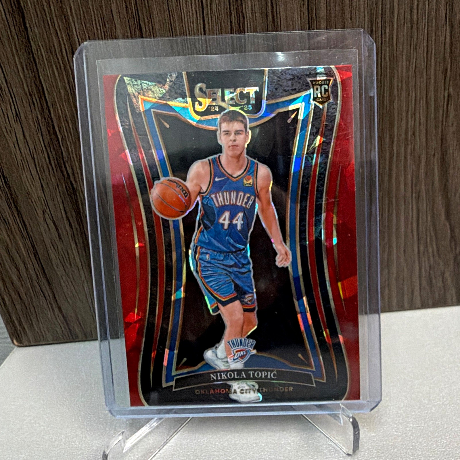 Panini Select 2024-25 Mezzanine Nikola Topic Thunder RC#396