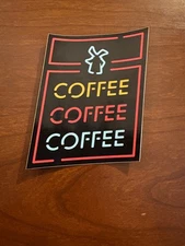 Dutch Bros Coffee January 2019 Neon Glow In The Dark Coffee Sticker