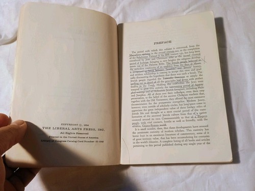 Baron, Salo W. & Blau, Joseph L. JUDAISM Postbiblical and Talmudic Period 1954 - Imagen 9 de 18