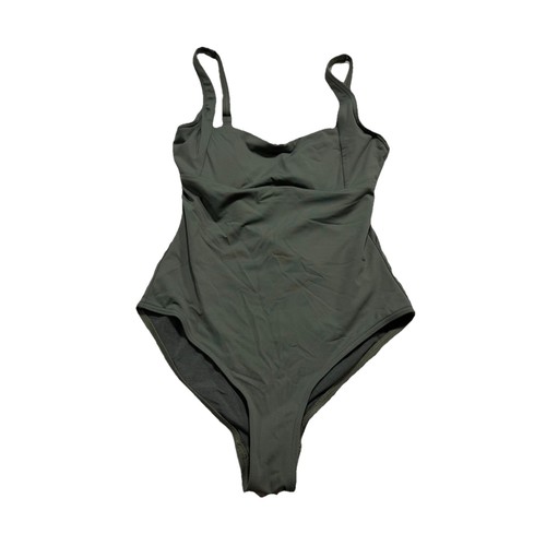 Sea Level Australia Swimsuit Womens Size 4 One Piece Green J2E