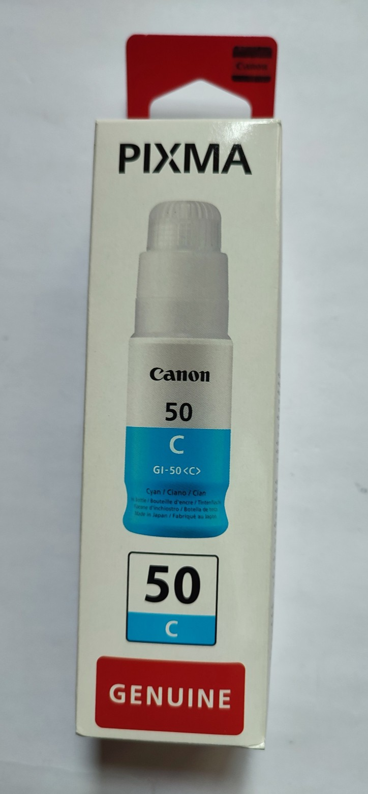 Canon GI-50C Tintenflasche - Cyan - Original - Einzelpack - Pigment-basiert - Bild 3