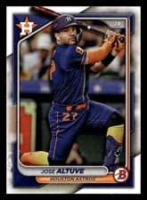 Jose Altuve 2024 Bowman #73 Houston Astros
