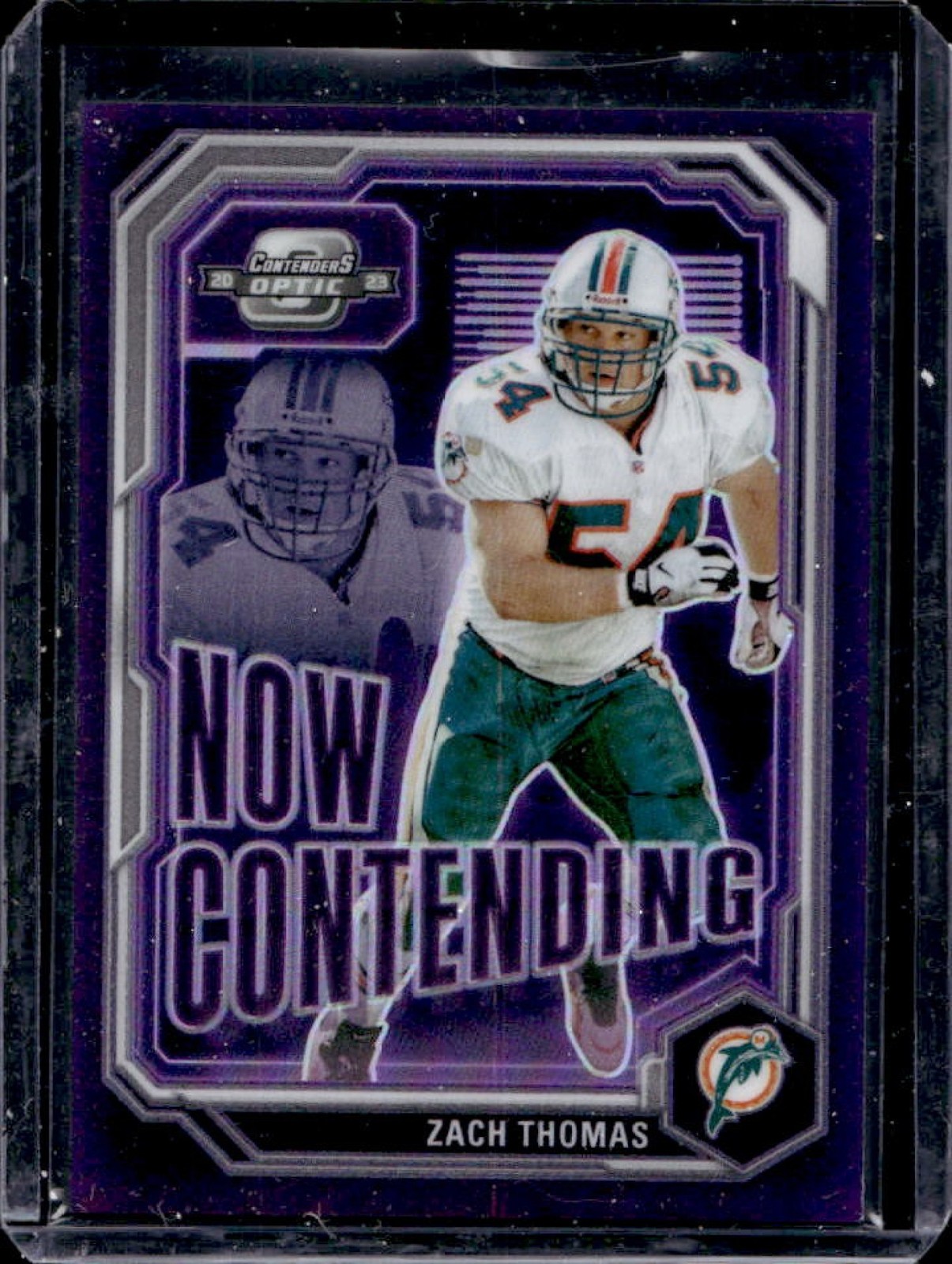 2023 Contenders Optic Zach Thomas Now Contending #NC-ZTS Dolphins