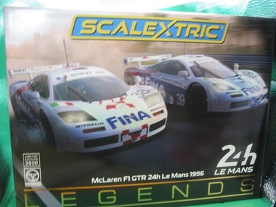 Scalextric C4012A MCLAREN F1 GTR LEMANS 1996 GEBRAUCHT WENIG BENUTZT SIEHE BILD
