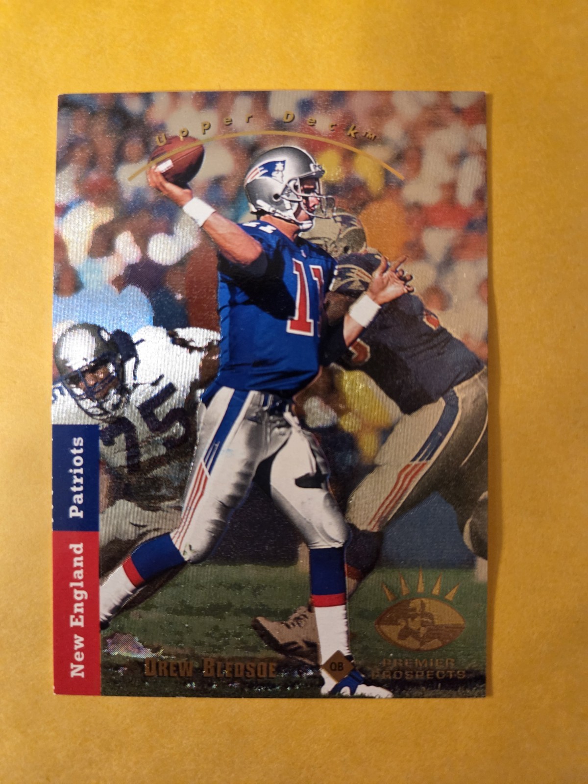 1993 Upper Deck SP - Drew Bledsoe #9 Rookie Card Foil
