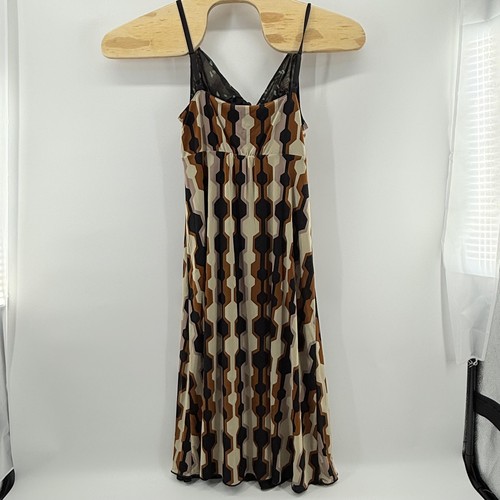 Abito Cabi reversibile slip retrò maglia piccola geometrica midi senza maniche versatile - Foto 4 di 15