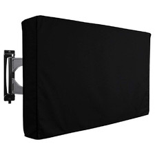 Coosoo Mayhour Outdoor Tv Cover Heavy Duty Waterproof Tv Cover Black Bottom