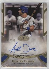 2021 Topps Tier One Prime Performers 79/300 Hunter Dozier #PPA-HD Auto 0n64