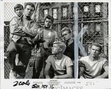 1962 Press Photo Actors starring in "West Side Story" - pix40884