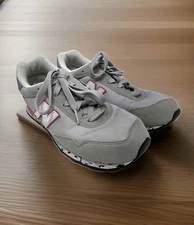 New Balance 515, Gray & Pink - Size 6.5 M GC515DK