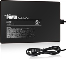 Ipower 8 by 12-Inch 16W Reptile Heat Mat, under Tank Warmer Terrarium Heat Pad f