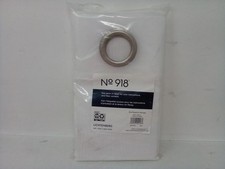 No. 918 Emily Sheer Voile Grommet Curtain Panel, 59" x 84", White One panel