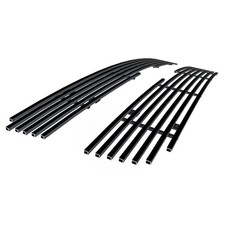 For 2001-2006 Chevy Avalanche With Body Cladding Black Billet Grille Insert For 2001-2006 Chevy Avalanche With Body Cladding Black Billet Grille Insert