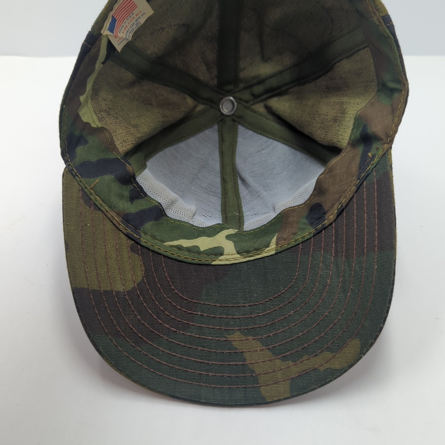 MAC TOOLS Patch Snapback Trucker Baseball Hat Gre… - image 8