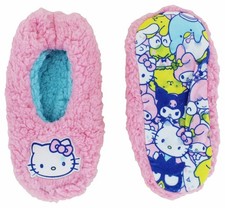 Hello Kitty Ladies Printed Sole Mushie Slipper Socks