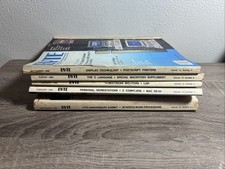 Lot of 5 1988-1990 BYTE Small Systems Journal Magazines MAC, PostScript