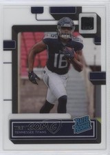 2022 Panini Clearly Donruss Rated Rookie Treylon Burks #62 6k8