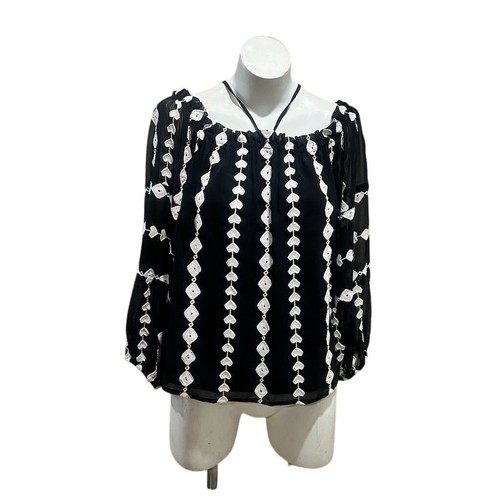 Camicetta donna multicolore Vince Camuto manica 3/4 taglia M casual - Foto 2 di 11