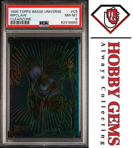 RIPCLAW PSA 8 1995 Topps Image Universe Clearzone Acetate #C-5