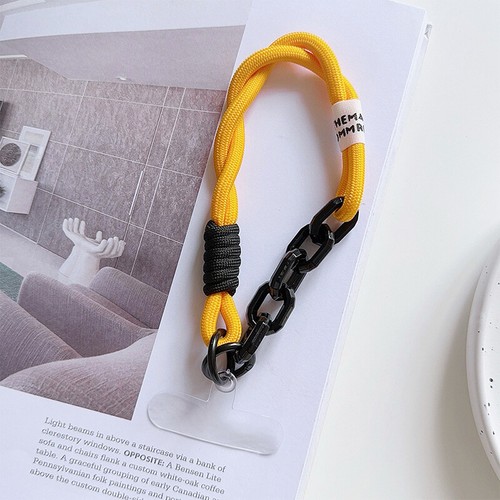Stylish Mobile Phone Braided Lanyard Versatile Mobile Phone Short Wrist Strap - 第 9/14 張圖片