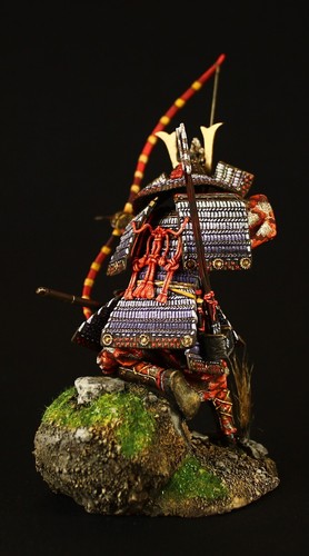 Museo del soldado de hojalata (SUPERIOR) guerrero samurai, período Heian tardío, 898-1185 Japón - Imagen 4 de 8