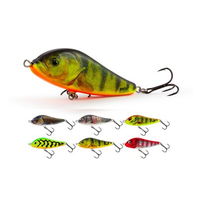 Salmo Rattlin Slider Sinkend 8 cm 11 cm Wobbler Jerkbait Angelköder Hechtköder