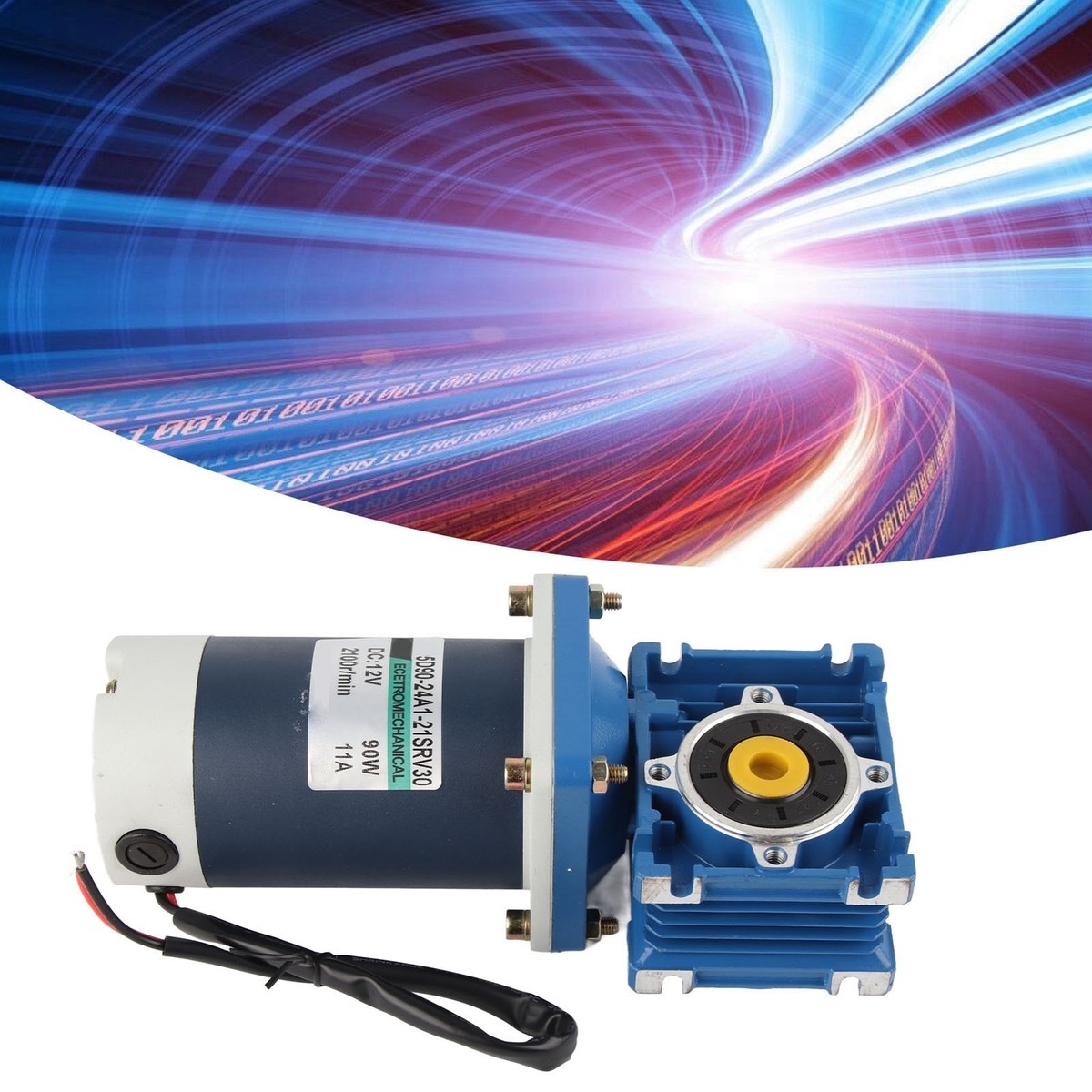 Stable Gear Motor High Efficiency Worm Gear Motor For Controller (5