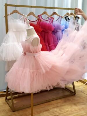 Baby Girl Dress Toddler 1st Birthday Party Princess Girl Formal Puffy Wedding | eBay Baby Girl Dress Toddler 1st Birthday Party Princess Girl Formal Puffy Wedding | eBay