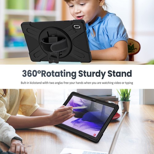 Coque Antichoc pour Samsung Galaxy Tab S7 FE/S8 Plus/S7 Plus 124"+Protection ... - Afbeelding 7 van 8