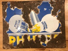 Vintage Philips Arga Philips Argenta Metal and Enamel Sign