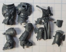 Warhammer 40k Black Templar Bits Sword Brethren Robed Armor Torso Set 37