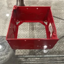 ABB 53171-1234RD Square Box Extension Ring 4" Square x 2-1/8" Deep FREE SHIPPING