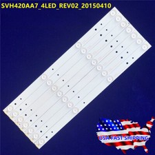 KIT LED Strips For SVH420AA7 4LED REV02 SHARP LC-43N6100U LC-43N610CU LC-43N4000