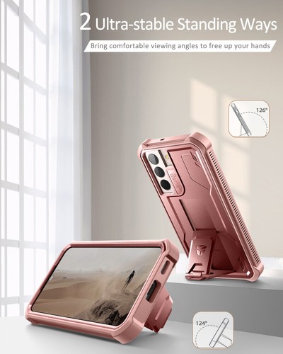 Funda Dexnor Cuerpo Completo Antigolpes para Samsung Galaxy S22 Soporte Incorporado - Imagen 21 de 63