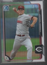 JORDAN RAMSEY 2015 BOWMAN CHROME DRAFT REFRACTOR CARD #93