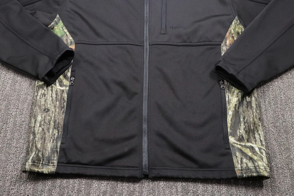 Chaqueta Tag Safari Roble Mossy Cremallera Completa Para Hombre Grande Caza Exterior Bolsillos Foto 2 de 4