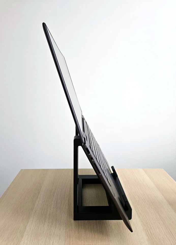 Stand for 15" Laptops for use with USB C Docks (Black) - Image 4 of 4