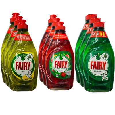 Fairy Spülmittel Küchen Geschirr Fett Reiniger 320ml