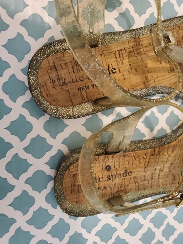 Kate Spade New York Yari Glitter Jellies Kate Spade Jelly Sandals Women’s 7M - Picture 4 of 8