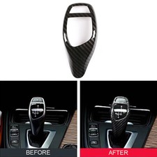 Auto Blende Schaltknauf Abdeckung Karbonmuster Für BMW F20 F21 1er 2012-2019