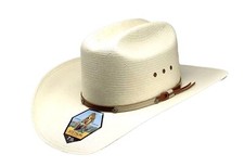 Stetson  10X Grant T 4" Brim Straw Hat