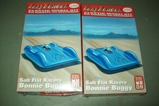 TESTORS  SALT FLAT RACERS  BONNIE BUGGY  X  2  1:32 scale  kits  SLOT CAR BODIES