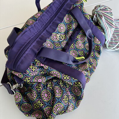 IVIVA by Lululemon Draw string Bag Ivivva by Lululemon Black Sparkle Drawstring Backpack 15x17  main image 2