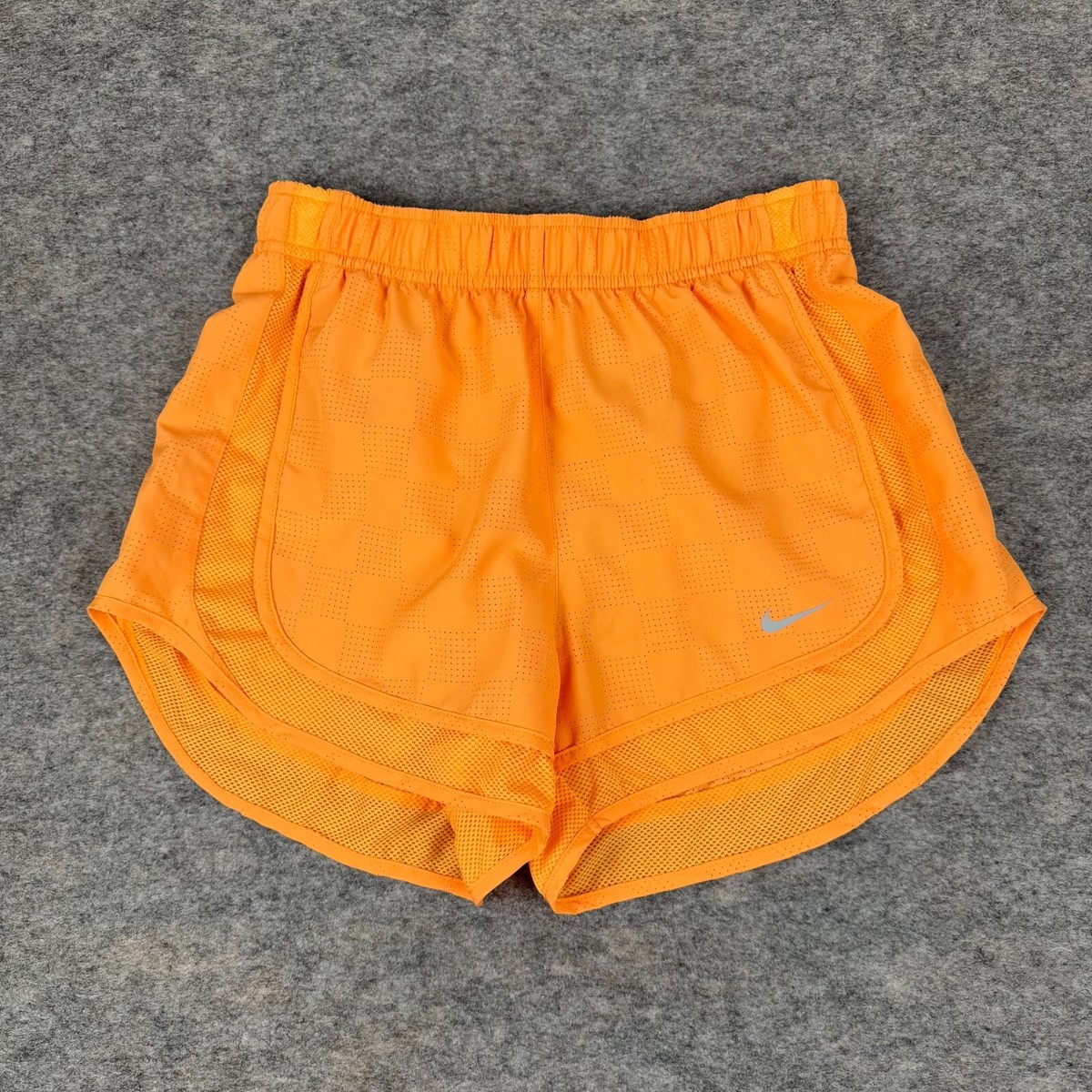 HOT Nike Womens Orange Nike Dri Fit Shorts Nike Dri Fit Dry