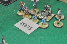 28mm sci fi / human - street fighters 9 figs - inf (85273)