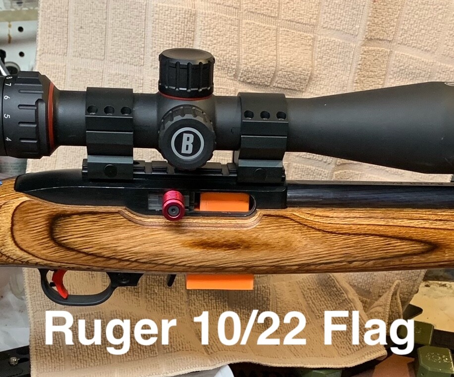 Ruger American, 10/22, RPR Single Shot Adapter / Safety Flag V3 ...