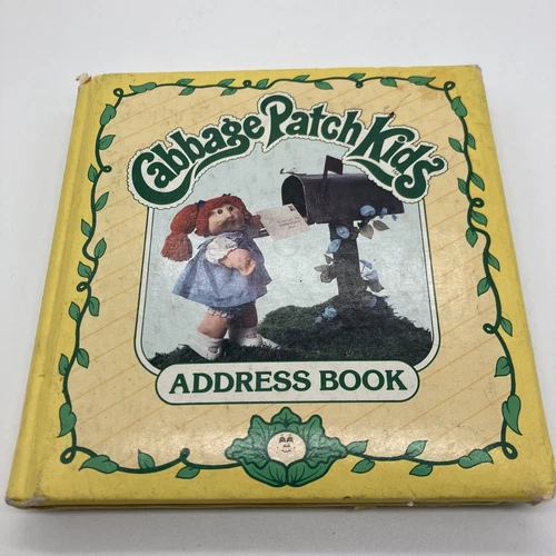 Cabbage Patch Kids address book Vintage 80's Cabbage Patch Kids Doll accessories